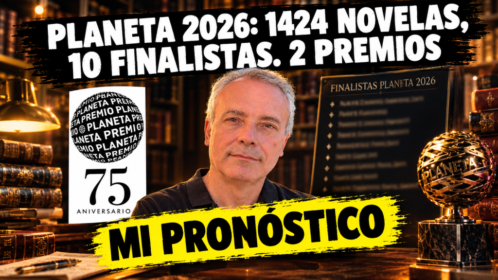 Mi pronóstico del premio Planeta 2026: 55%, 30% y 15%